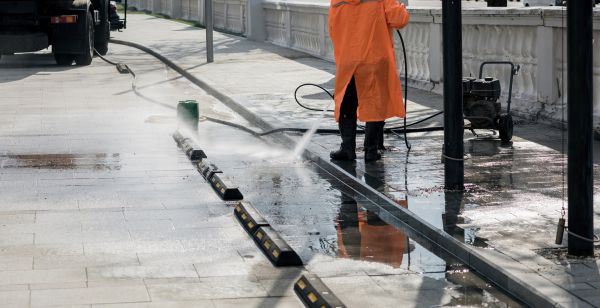Parking Lot Pressure Washing in North Little Rock