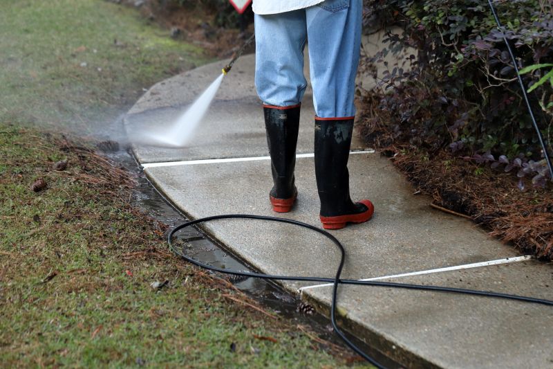 Residential Concrete Cleaning